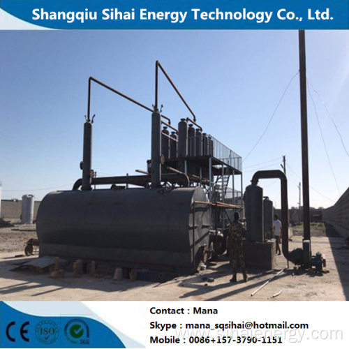 Lube Oil Recycle distillation plant